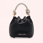 Anne Klein Embellished Handle Bucket Bag