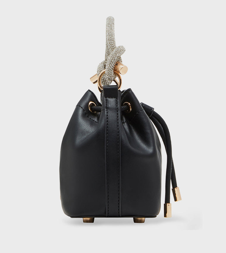 Anne Klein Embellished Handle Bucket Bag