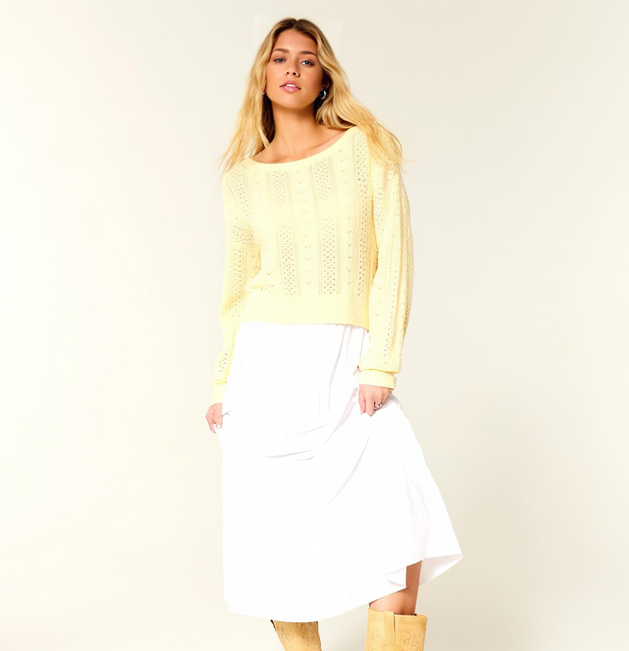 Hollister Cable-Knit Sweater