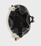 Anne Klein Embellished Handle Bucket Bag