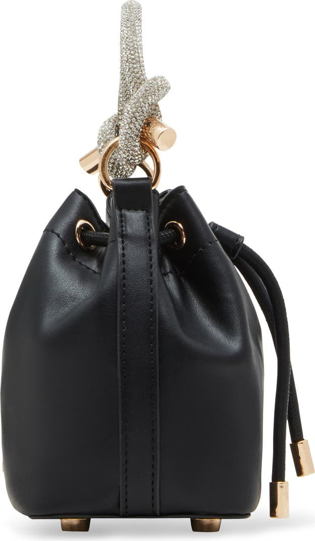 Anne Klein Embellished Handle Bucket Bag