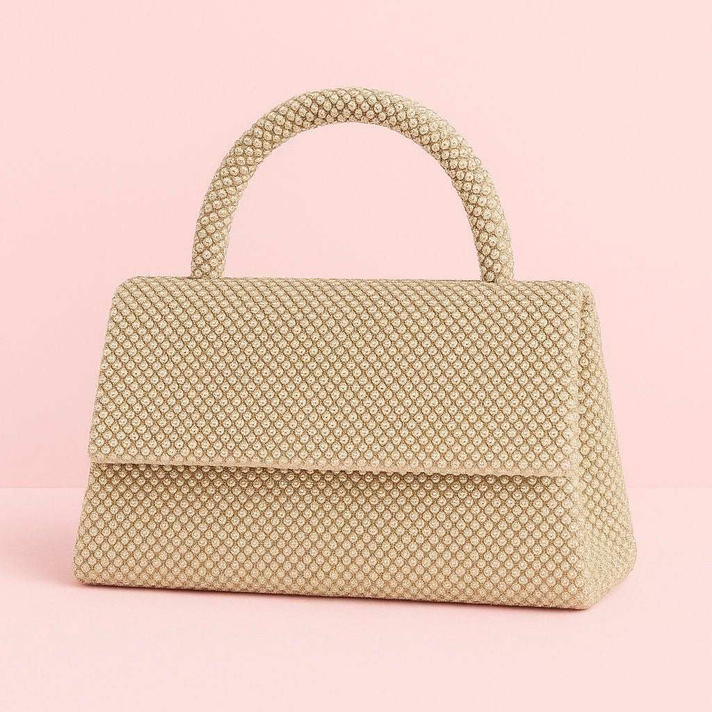 Jessica McClintock Remi Crystal Top Handle Bag