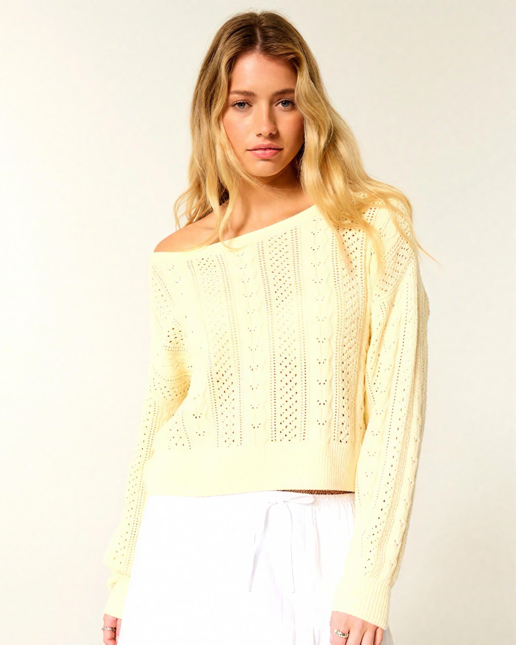 Hollister Cable-Knit Sweater
