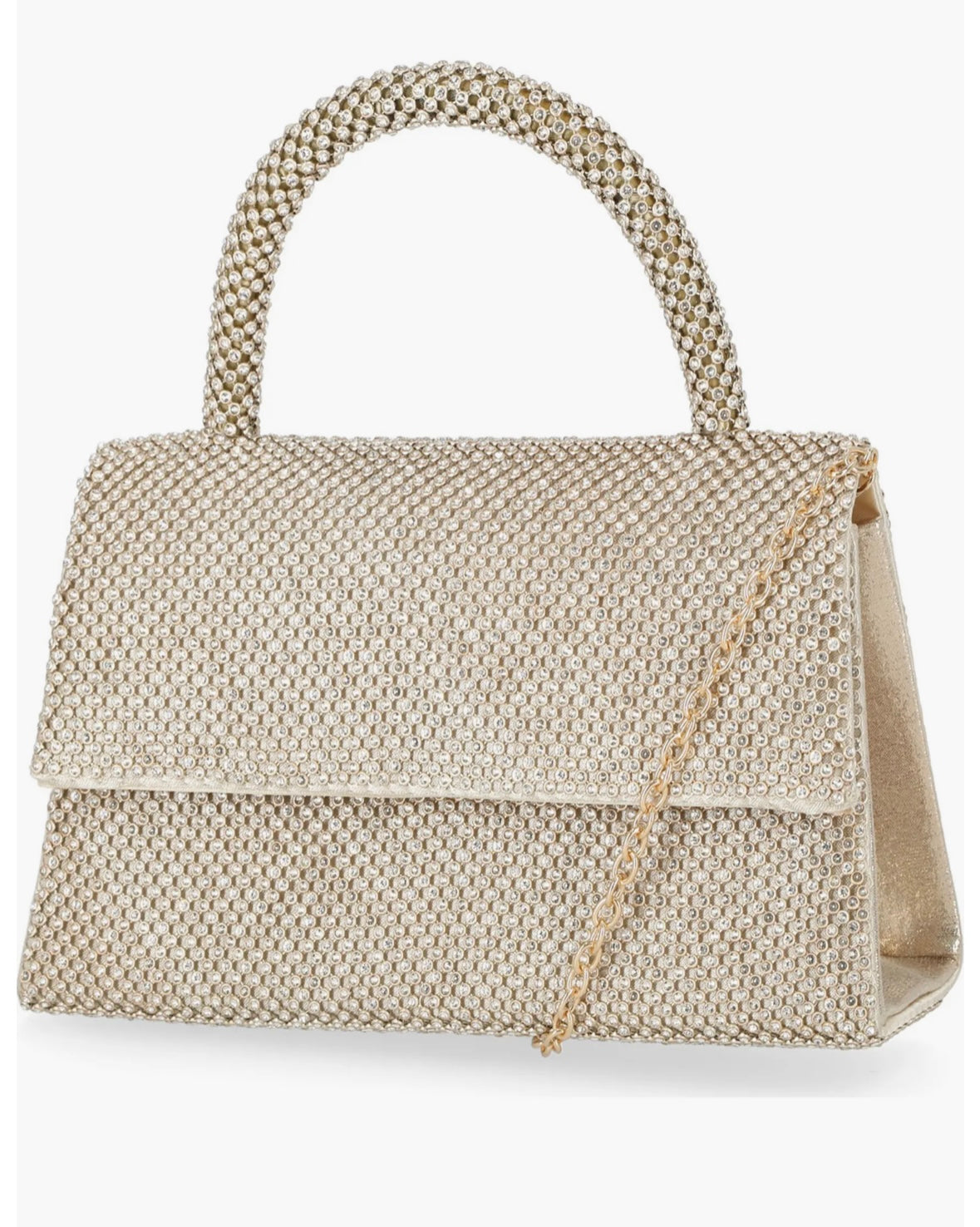 Jessica McClintock Remi Crystal Top Handle Bag