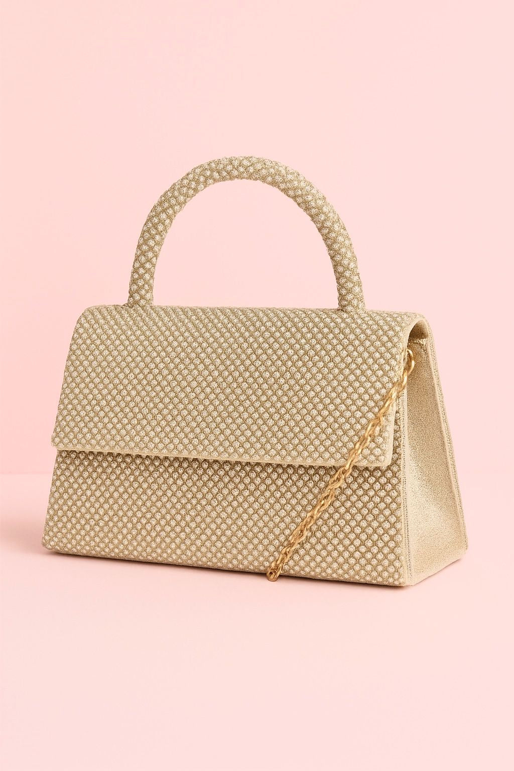 Jessica McClintock Remi Crystal Top Handle Bag