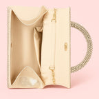 Jessica McClintock Remi Crystal Top Handle Bag