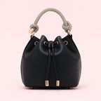 Anne Klein Embellished Handle Bucket Bag