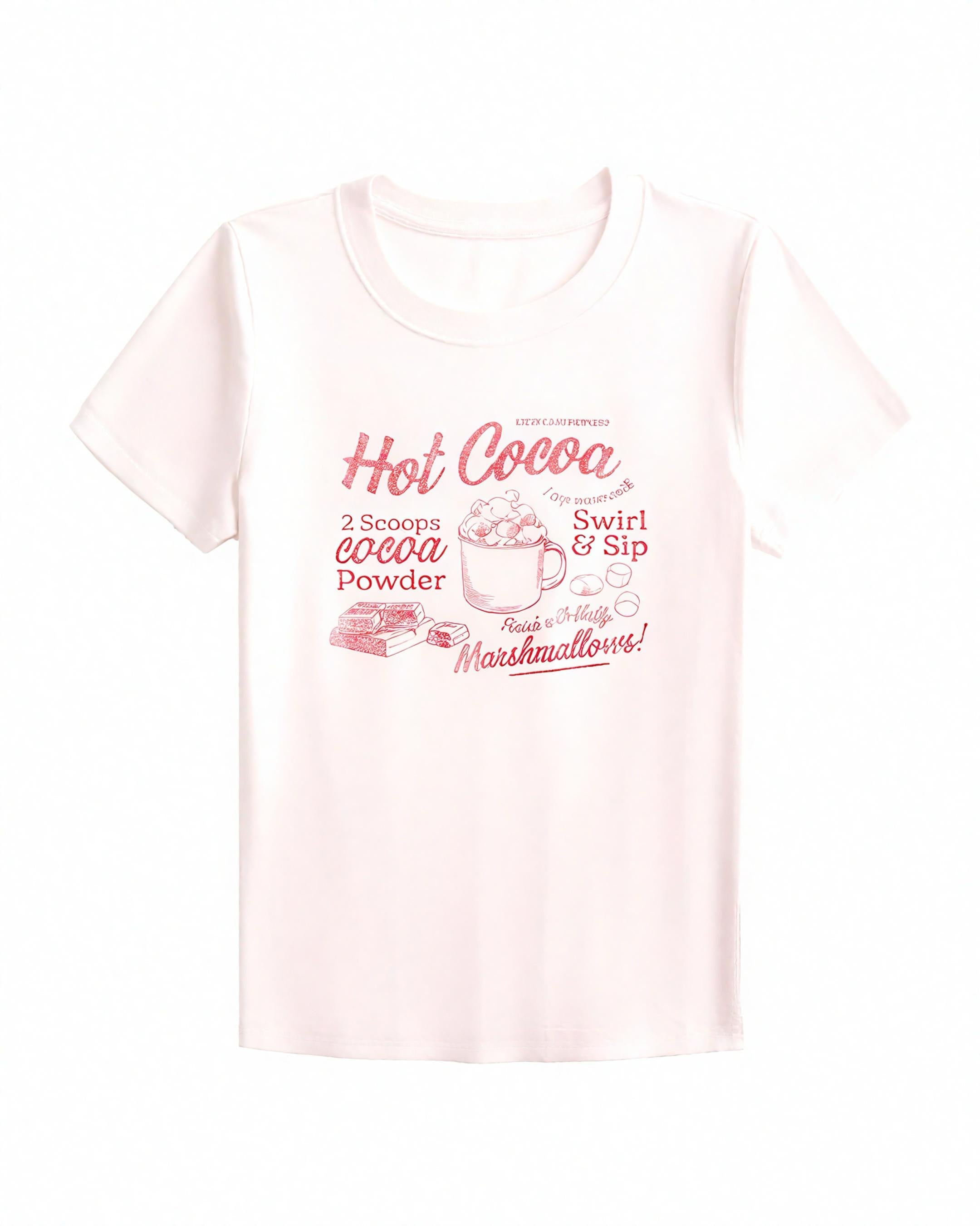 Hot Cocoa Graphic Baby Tee