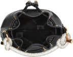 Anne Klein Embellished Handle Bucket Bag