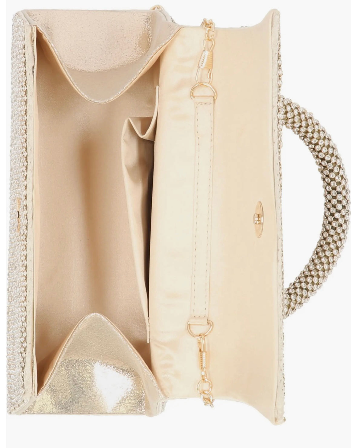 Jessica McClintock Remi Crystal Top Handle Bag