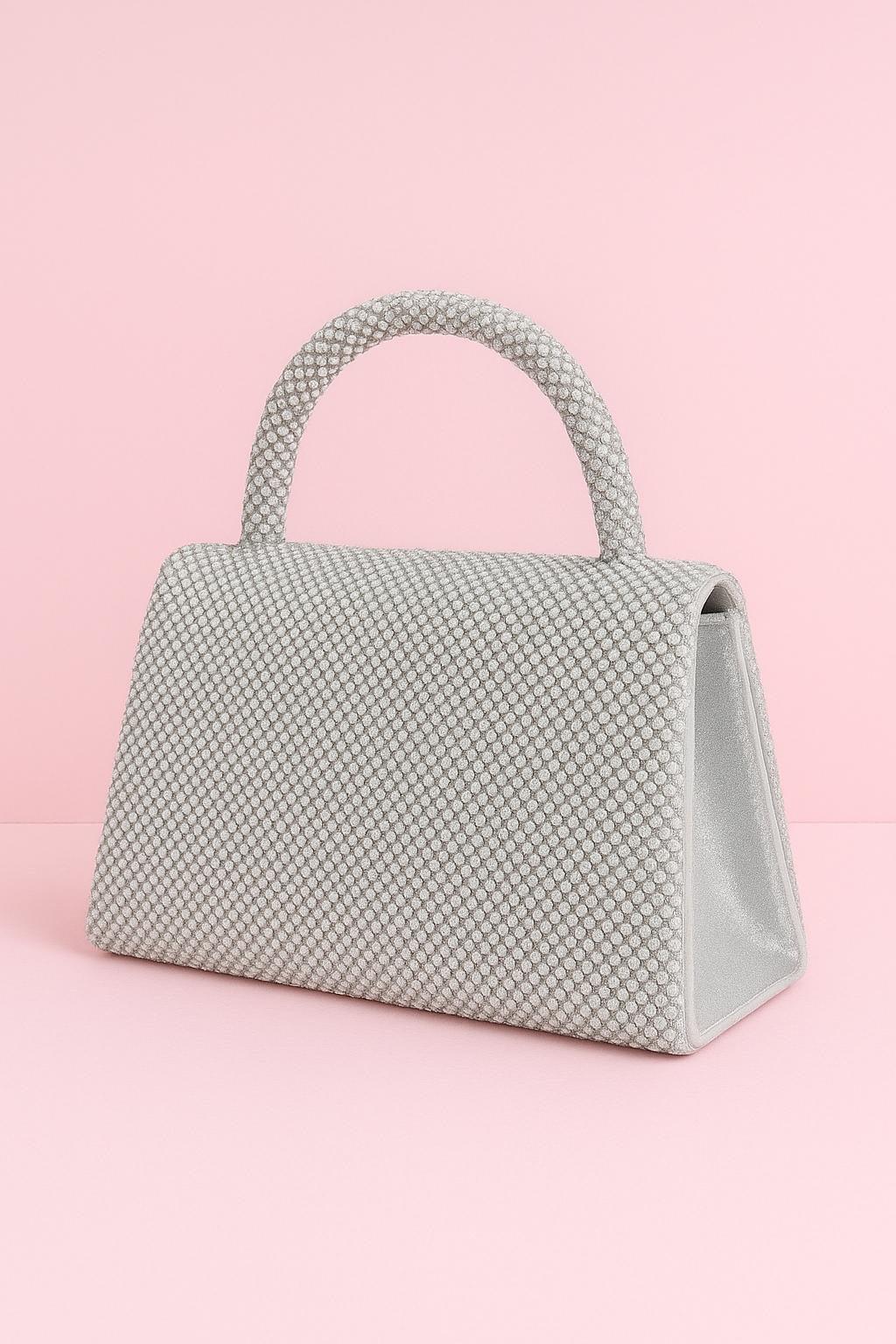 Jessica McClintock Remi Crystal Top Handle Bag