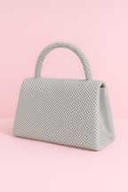 Jessica McClintock Remi Crystal Top Handle Bag