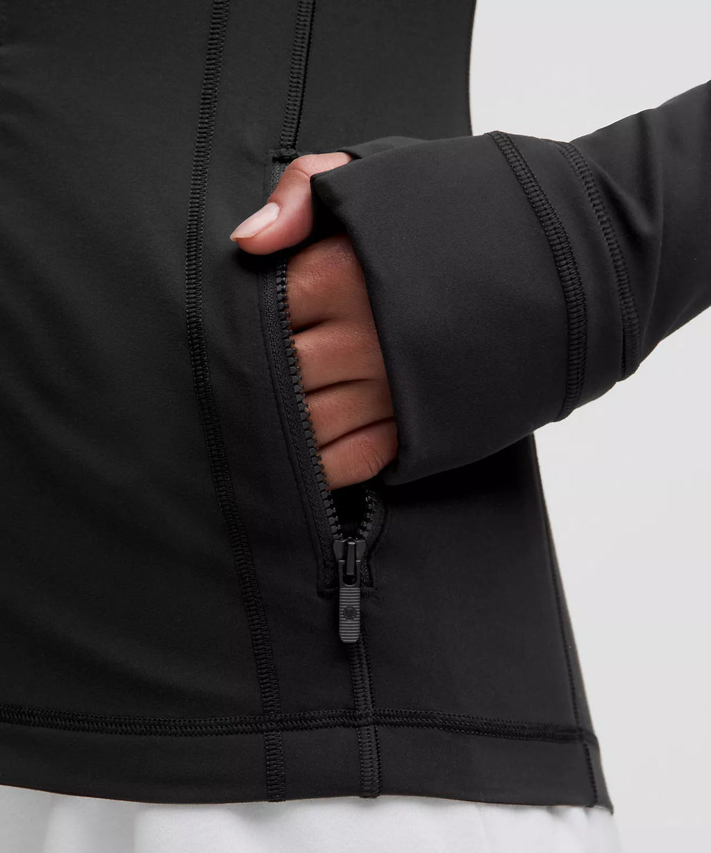 Lululemon Defined Jacket Diamond Nulu